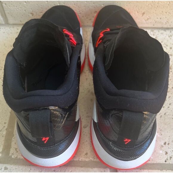 Nike Jordan Men\'s Shoes Jordan Zion 1 Bloodline Sz 8 Black/White/Bright Crimson main image 12
